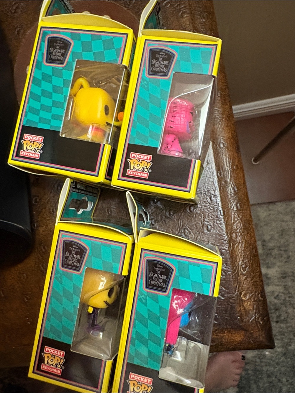 Funko Disney Pocket POP! Keychain Set - Jack, Sally, Zero and Oogie Boogie - Picture 7 of 11